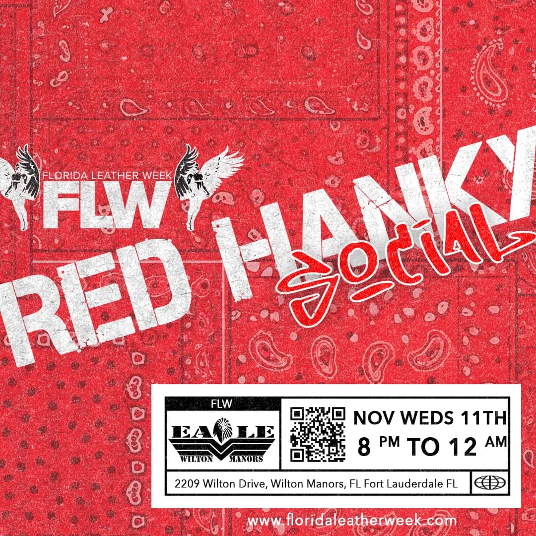Flw Red Hanky Social