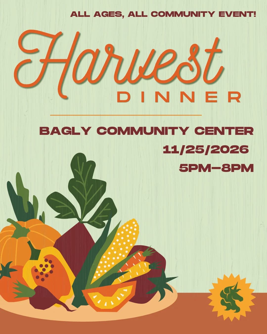 Harvest Dinner