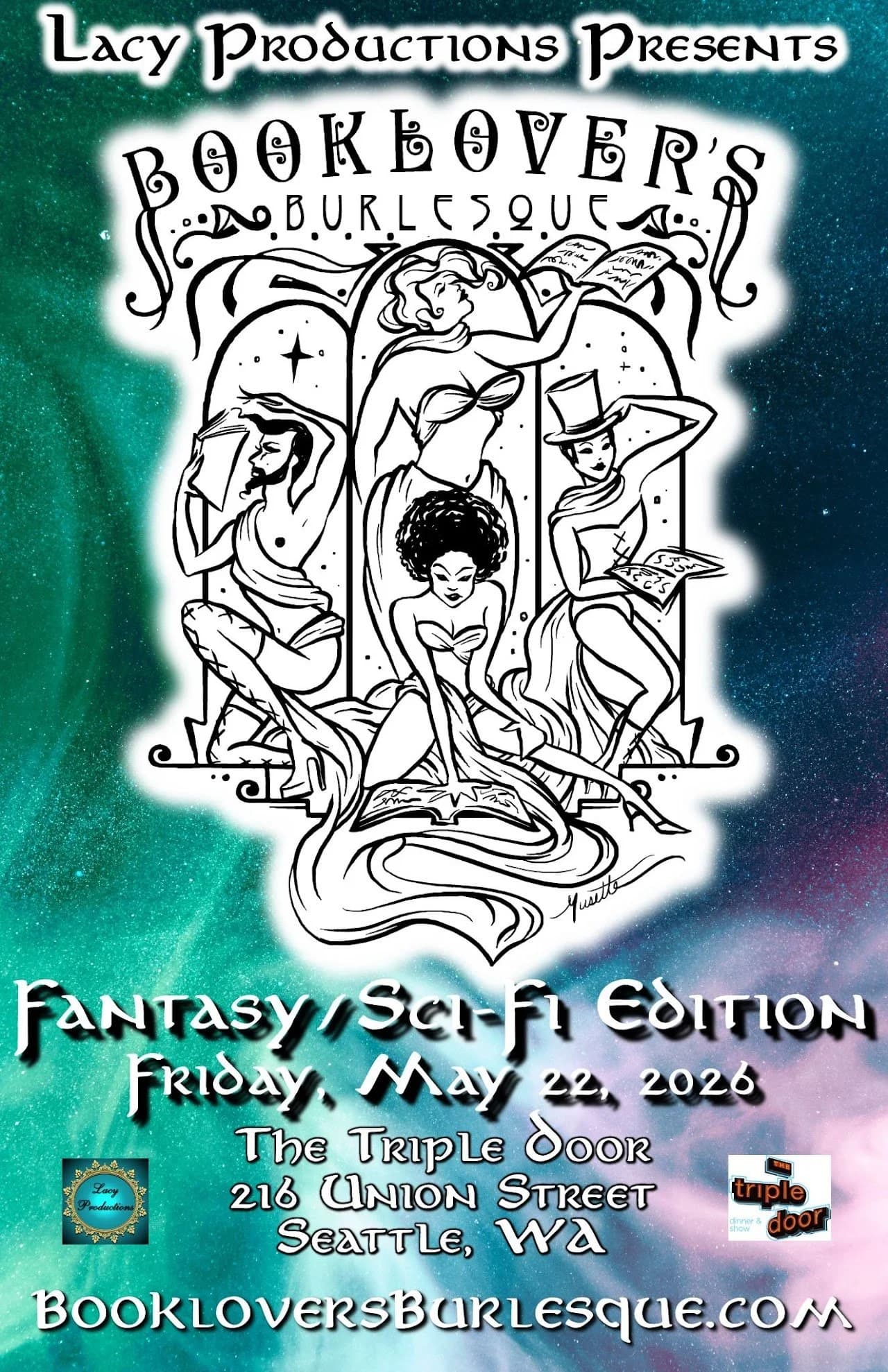 Booklover's Burlesque: Fantasy/Sci-Fi Seattle Edition