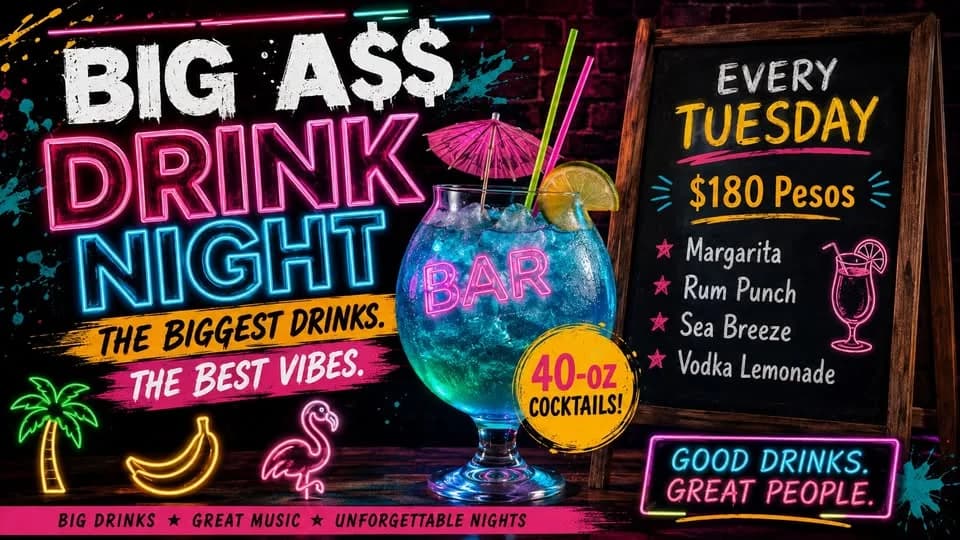 Big A$$ Drink Night