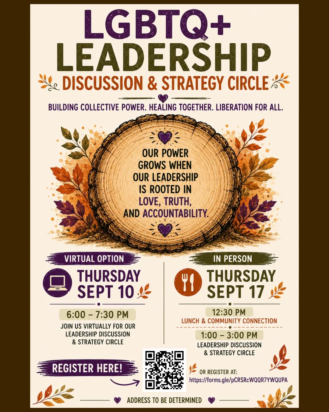 LGBTQ+ Leaders Discussion & Strategy Session
