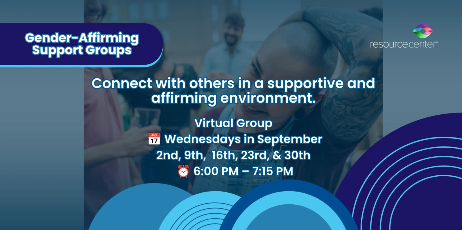 Adult Gender Affirming Virtual Support Group