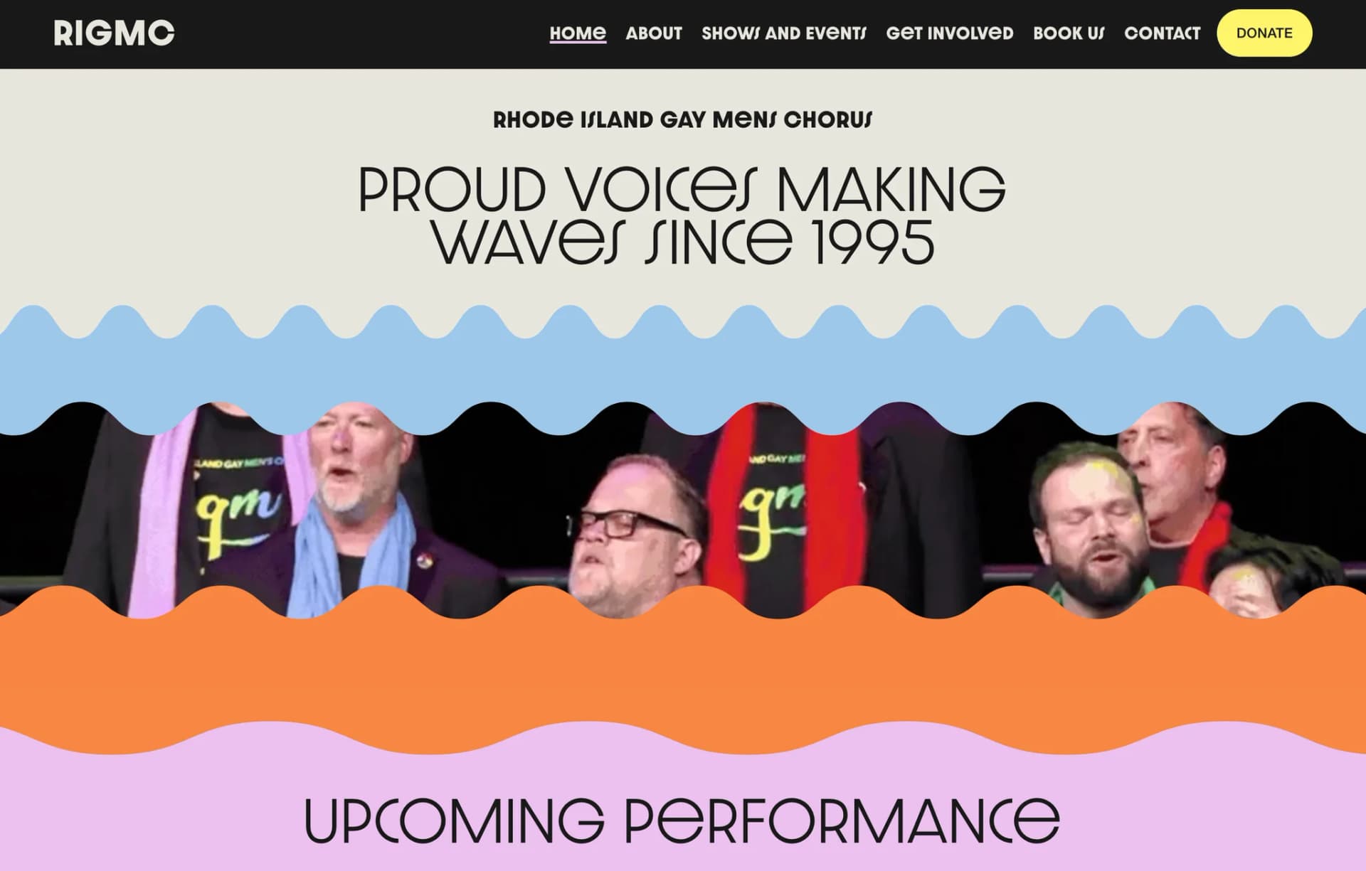 Rhode Island Gay Men's Chorus (RIGMC)