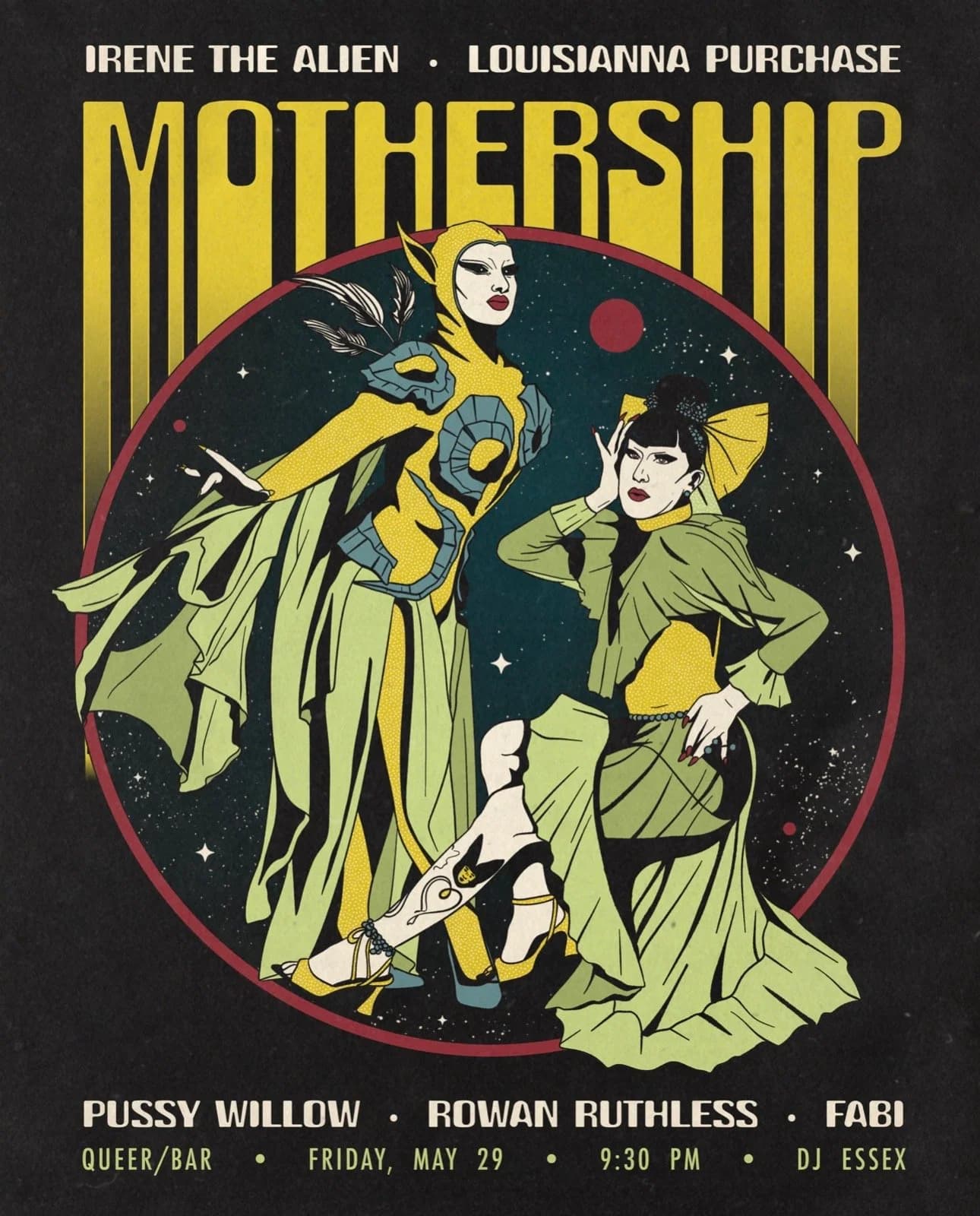 Mothership w/ Irene the Alien & Louisianna Purchase