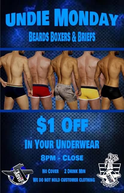 Undie Monday at Anvil