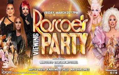 Roscoe's RuPaul's Drag Race Season 18 Viewing Party with Darlene Mitchell & Nini Coco!