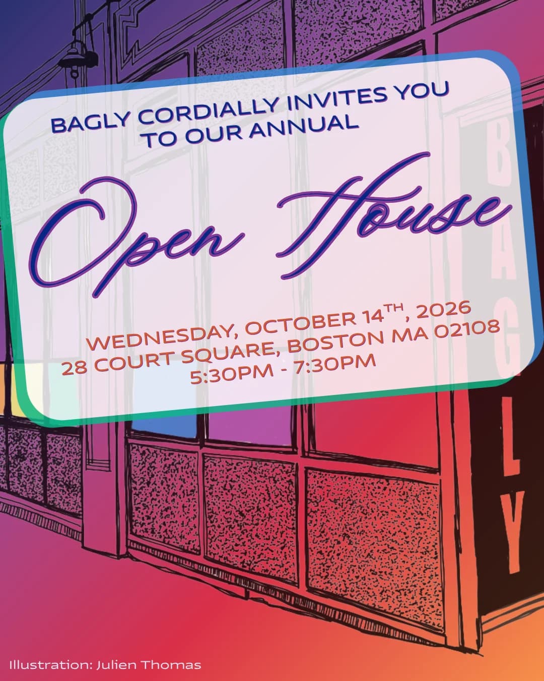 Bagly Annual Open House