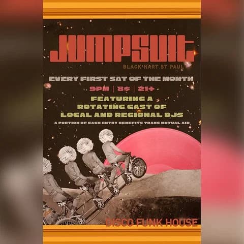 Jumpsuit! Funk & Disco Dance Party