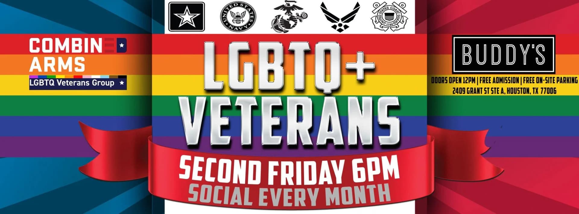 LGBTQ+ Veterans Happy Hour