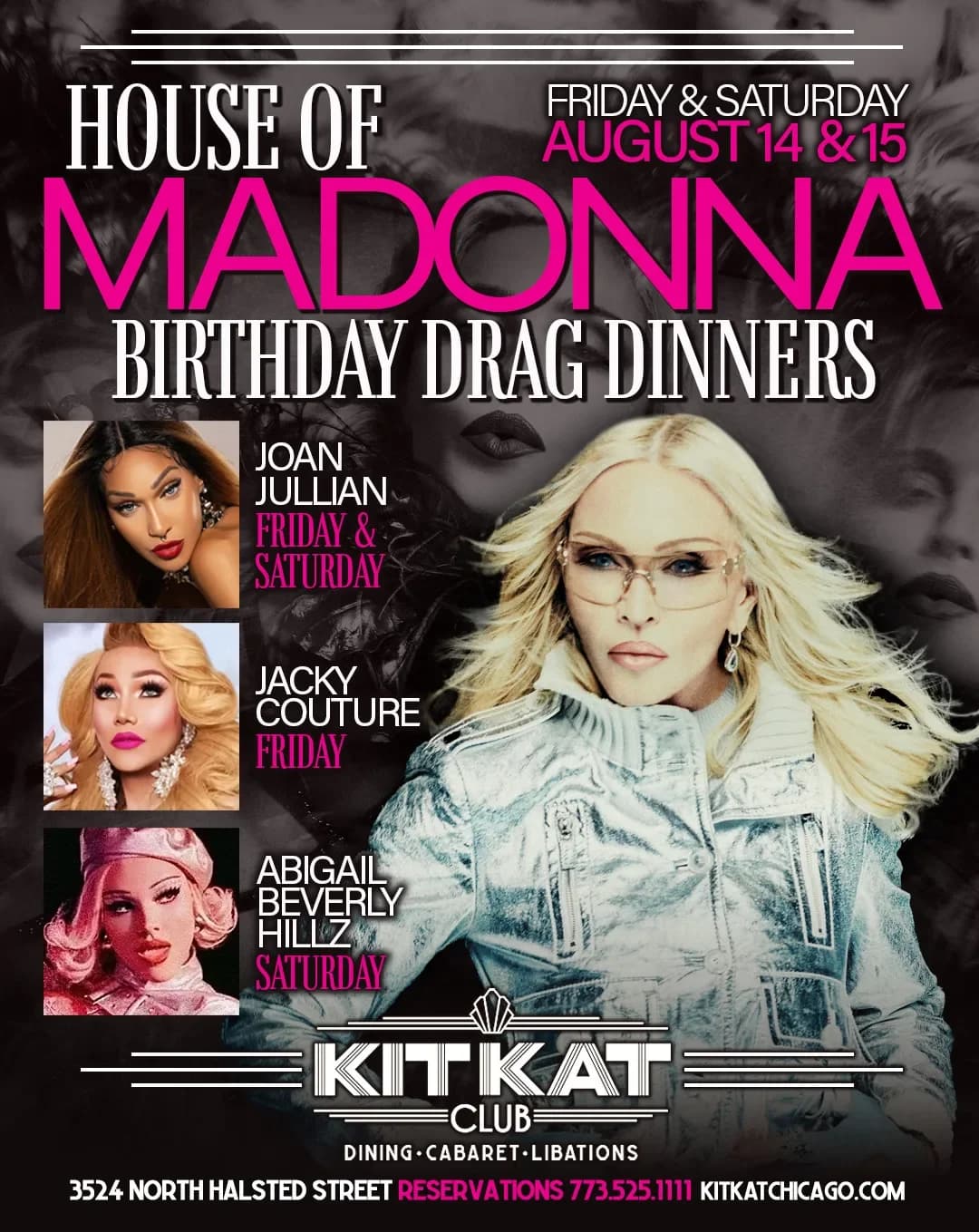 House of Madonna Drag Dinner