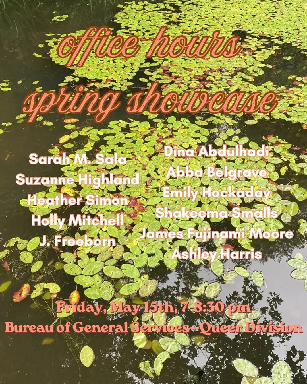 Office Hours Spring 2026 Showcase Reading