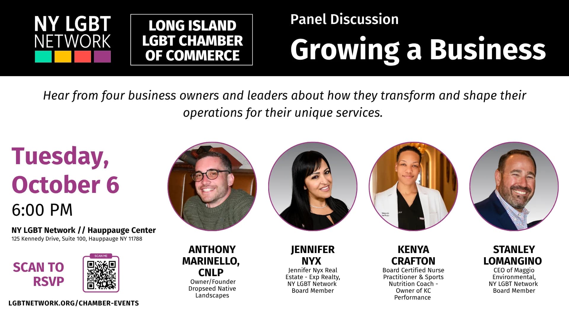 Panel Discussion: Growing a Business