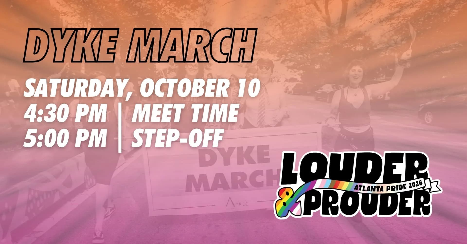2026 Atlanta Pride: Dyke March