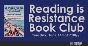 Reading is Resistance Book Club: "A Place for Us" by Owen Keehnen