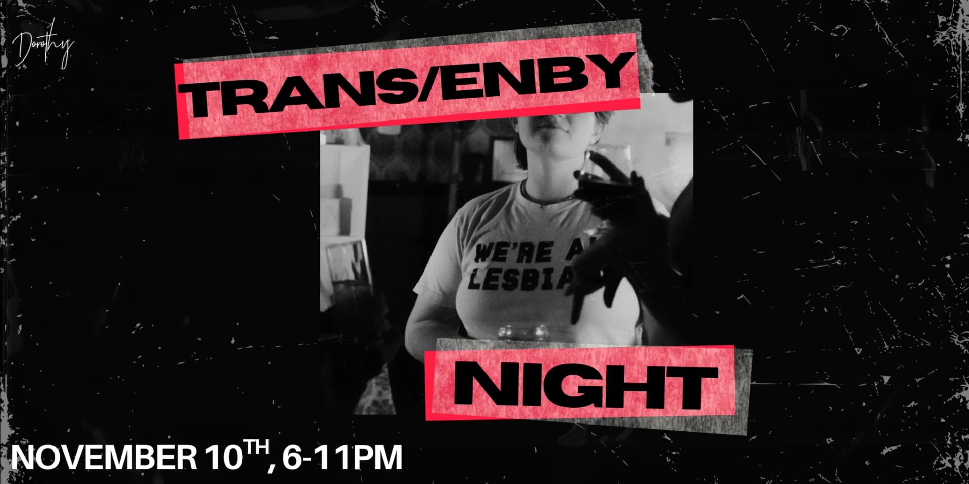 Trans/Enby Night: a night for trans & non binary community + curiosity
