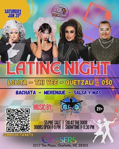 Latine Night Bachata Merengue Salsa Y Mas