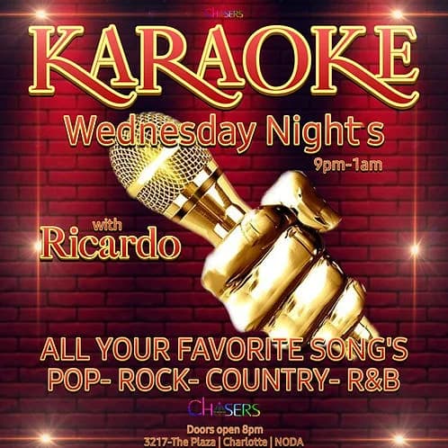 Karaoke Night at Chasers