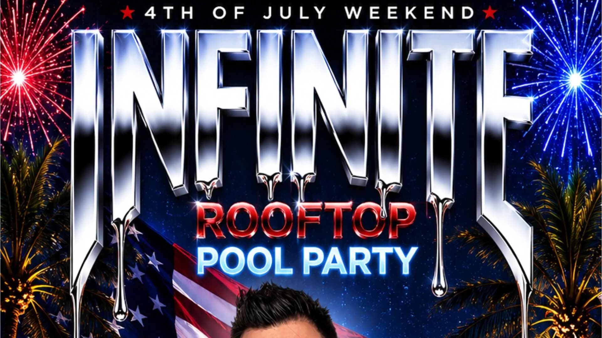 Infinite Rooftop Pool Party: Fourth of July Edition