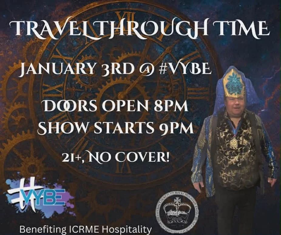 "Travel Through Time" Charity Drag Show at #VYBE