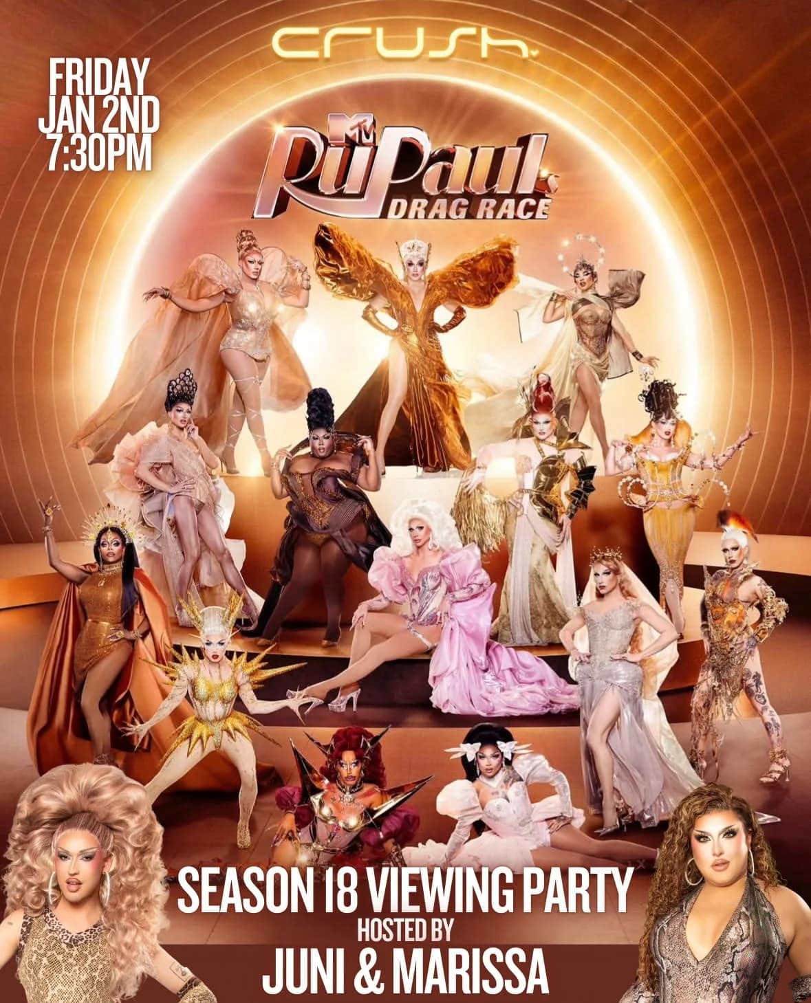 RuPaul's Drag Race Season 18 Premier Party