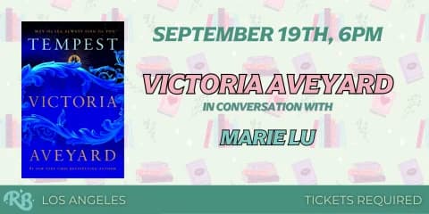 Victoria Aveyard LA Conversation & Signing Event for Tempest
