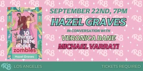 Hazel Graves LA Book Event for 10 Things I Hate About Zombies