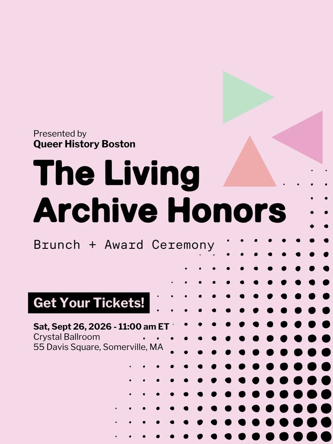 The Living Archive Honors