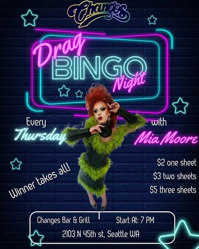 Drag Bingo