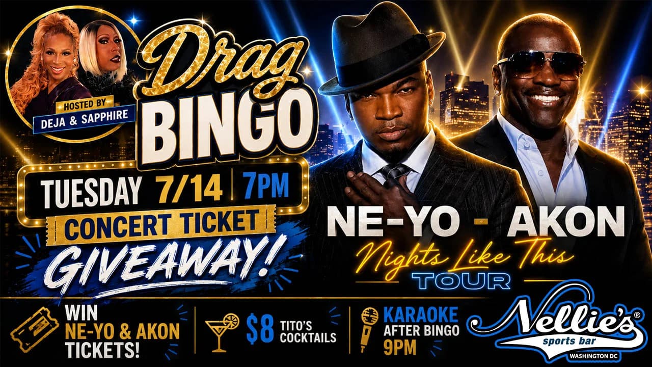Drag Bingo: Ne-yo & Akon Ticket Giveaway