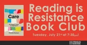Reading is Resistance Book Club: "Care" by Premilla Nadasen