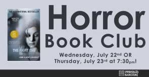 Horror Book Club: "Let the Right One In" by John Ajvide Lindqvist