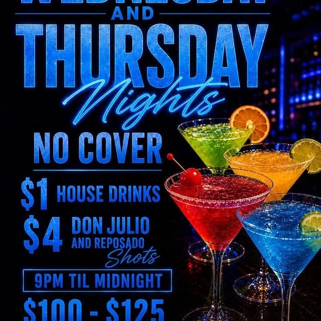 Wednesdays & Thursdays at Play