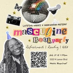 Masculine: Book Party with LaTesha Harris