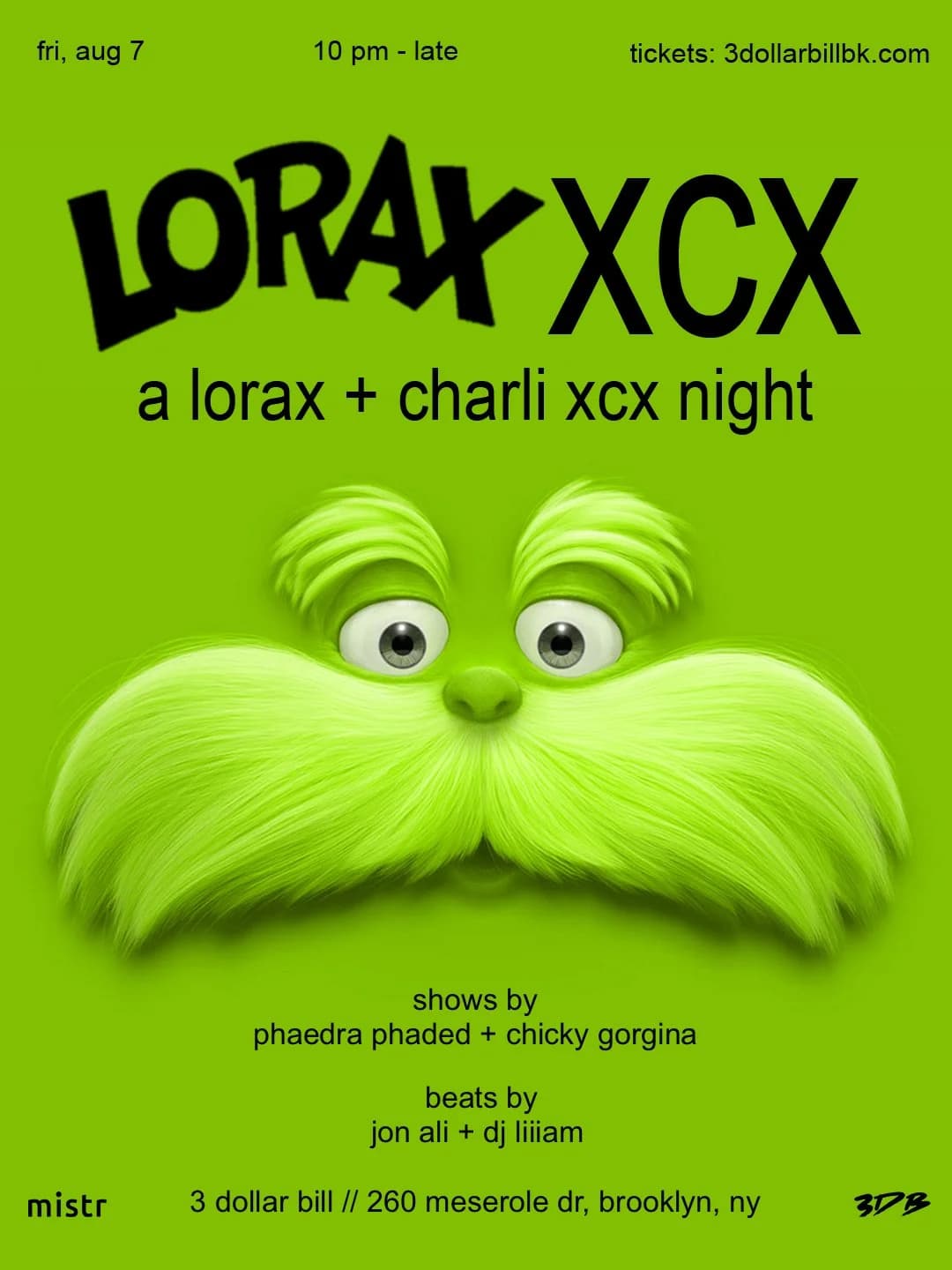 Lorax Xcx