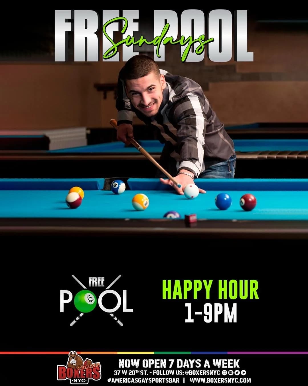 Free Pool Sundays