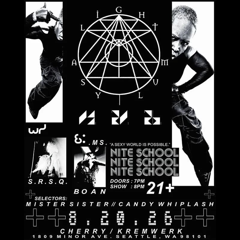 Nite School: Light Asylum Boan Srsq