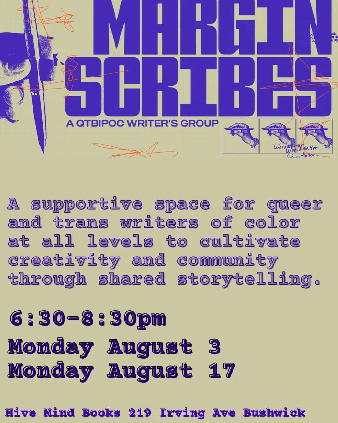 Margin Scribes: A Qtbipoc Writers' Collective