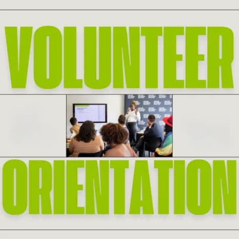 Volunteer Orientation