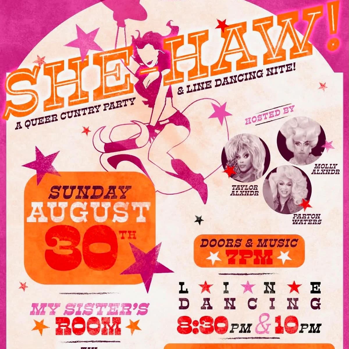 Sun She Haw! Mechanical Bull and Line Dancing