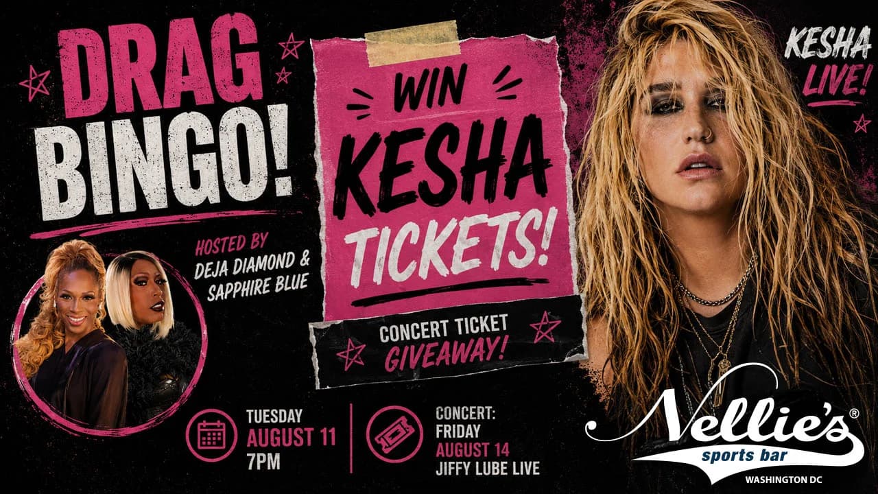 Kesha Concert Ticket Giveaway @ Drag Bingo