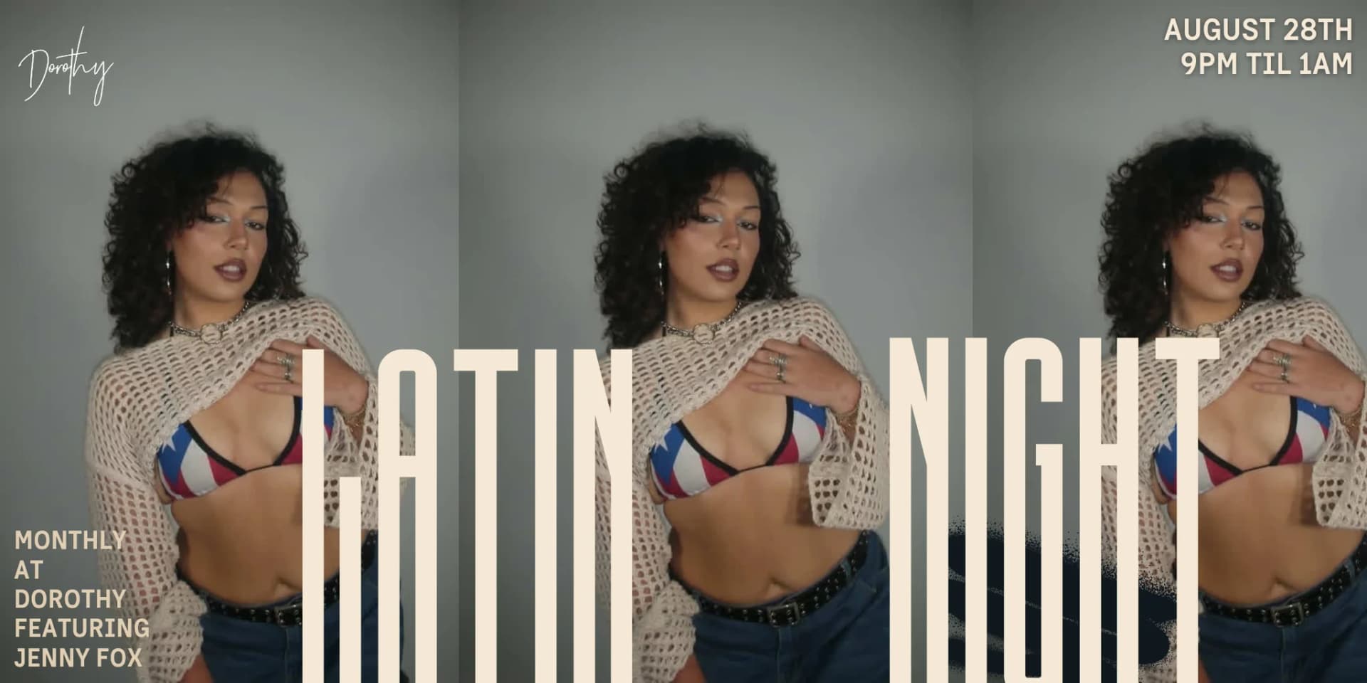Latin Night: All Latin All Night with Jenny Fox