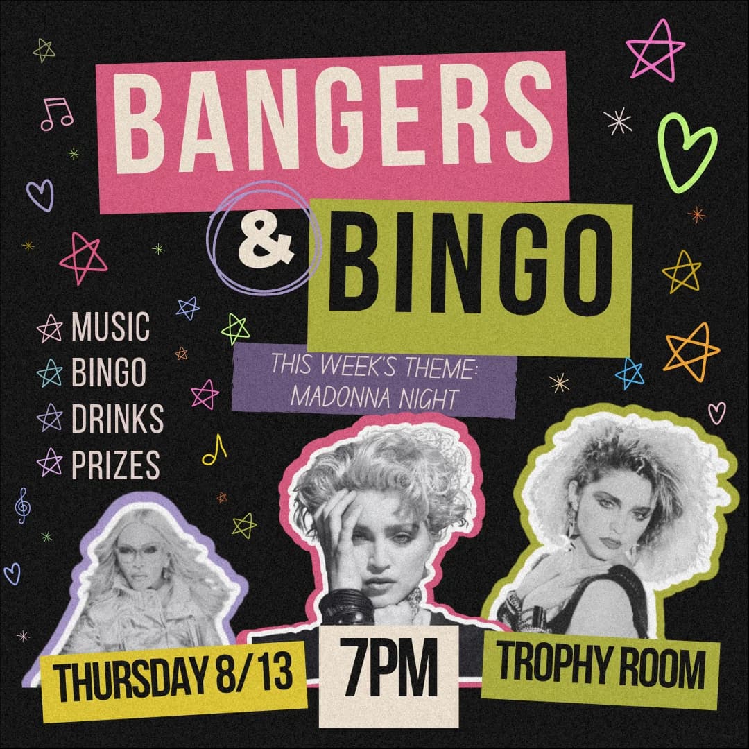 Bangers & Bingo: Madonna Night