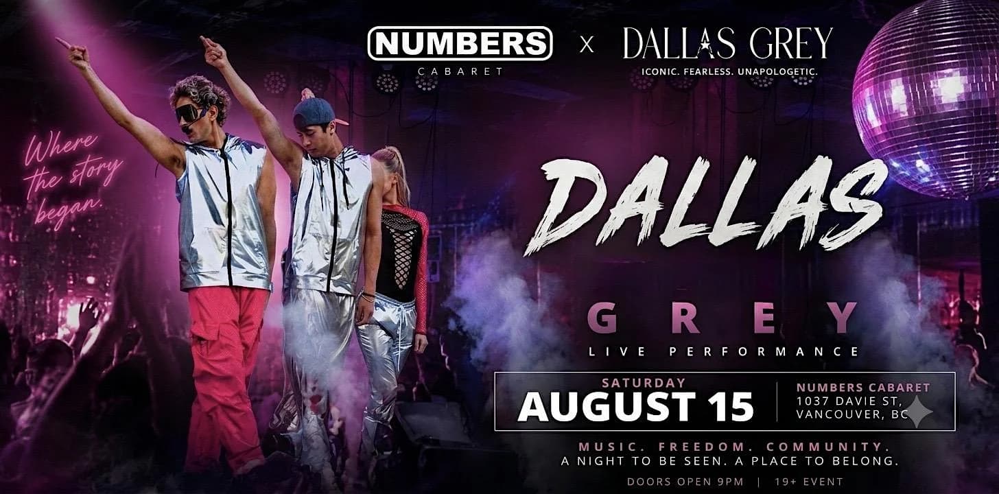 Dallas Grey Live at Numbers