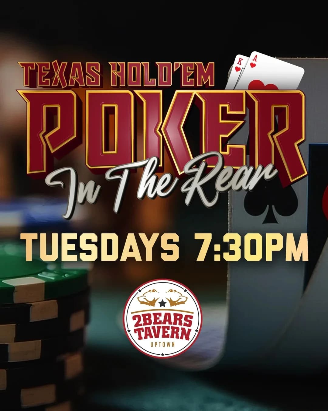 Poker in the Rear