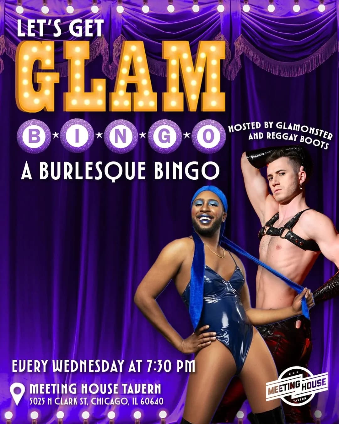 Let's Get Glam Bingo