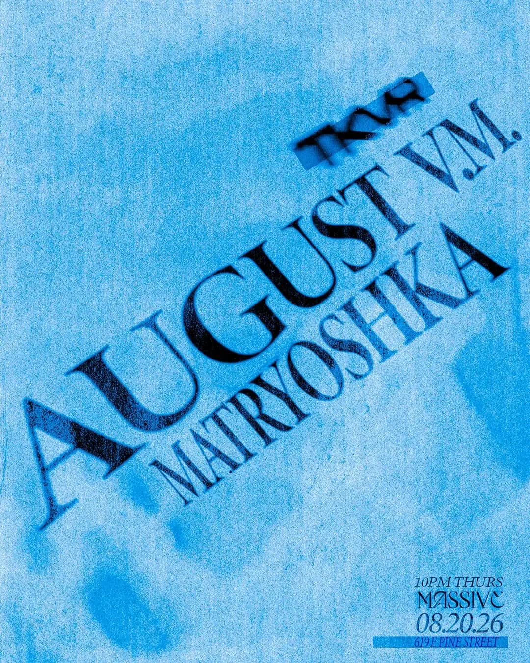 Tkvr | August V.M.