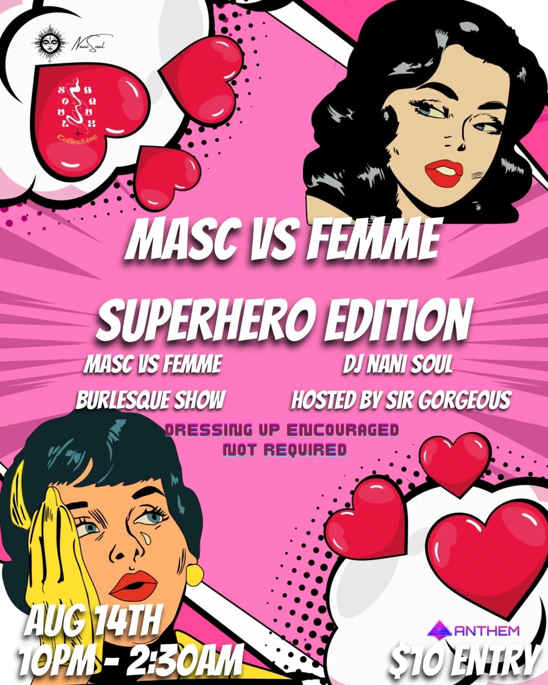 Sapphic Fridays: Masc vs Femme Superhero Edition