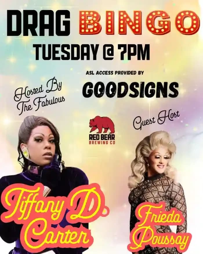 Drag Bingo (asl Accessible)