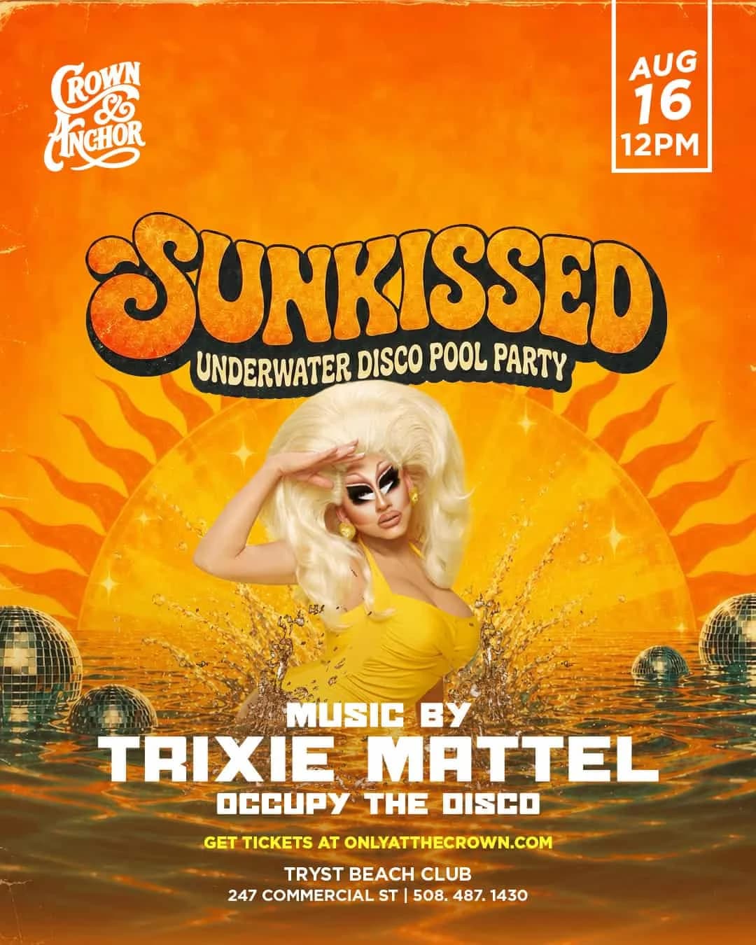 Sunkissed: Underwater Disco Pool Party with Trixie Mattel