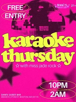 No Cover Karaoke every Thursday